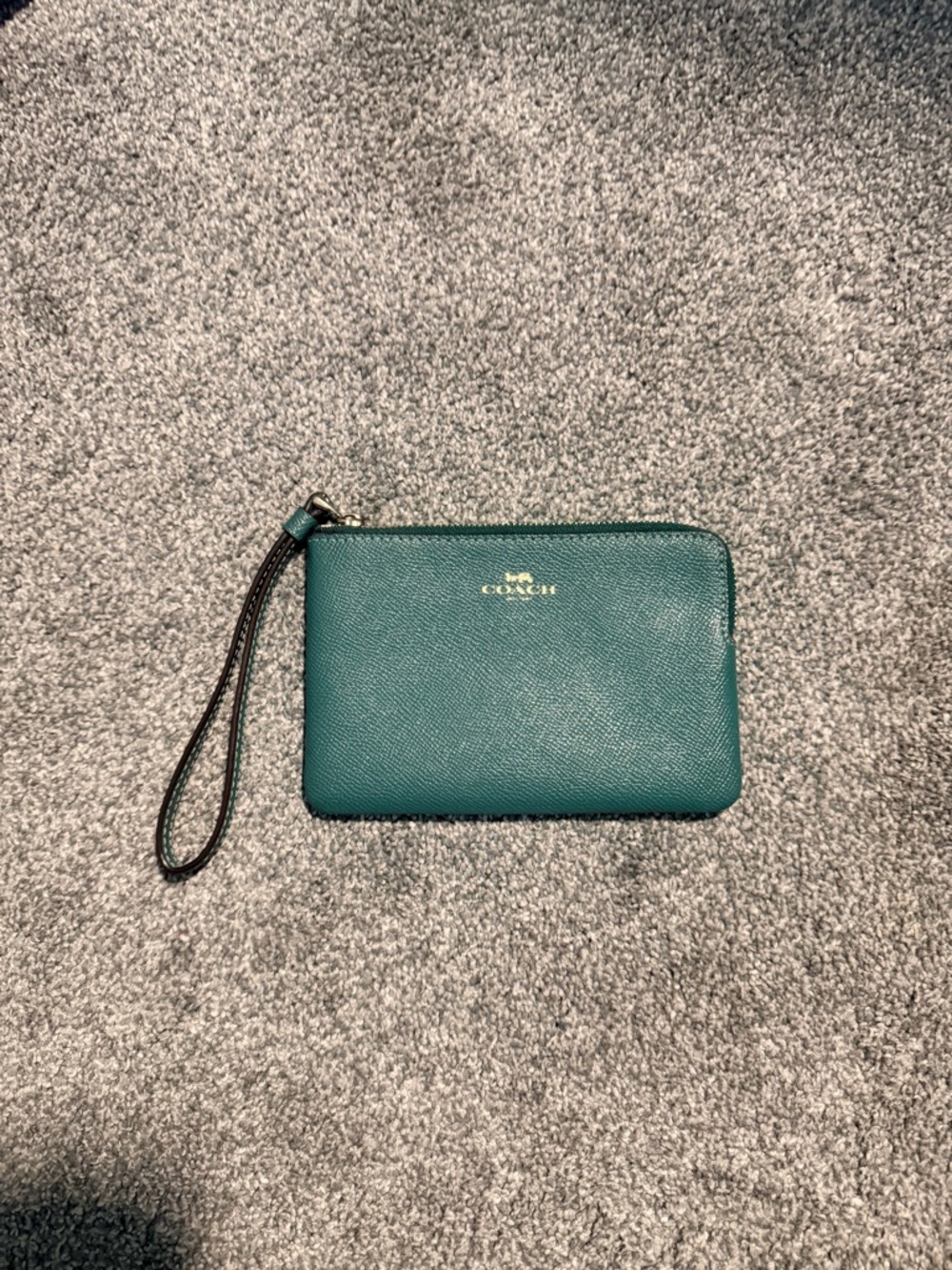 Coach Leather Wristlet